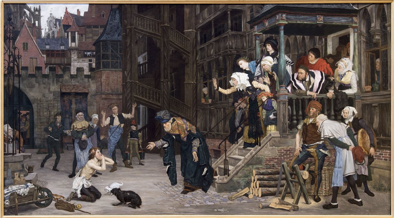 Den förlorade sonens återkomst, 1862 (olja på duk) av James Jacques Joseph Tissot