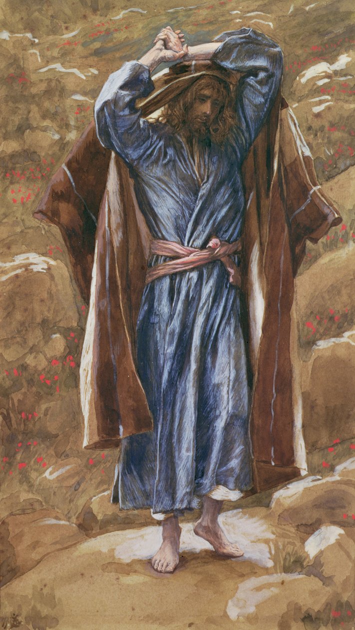 St. Philip, illustration till The Life of Christ, ca 1886-96 (gouache på kartong) av James Jacques Joseph Tissot