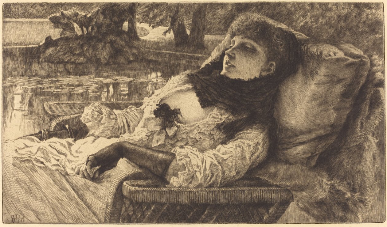 Sommarkväll av James Jacques Joseph Tissot