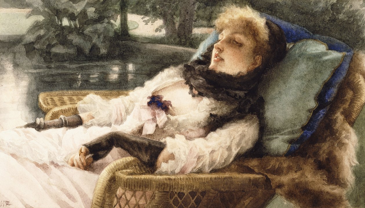 Sommarkväll av James Jacques Joseph Tissot