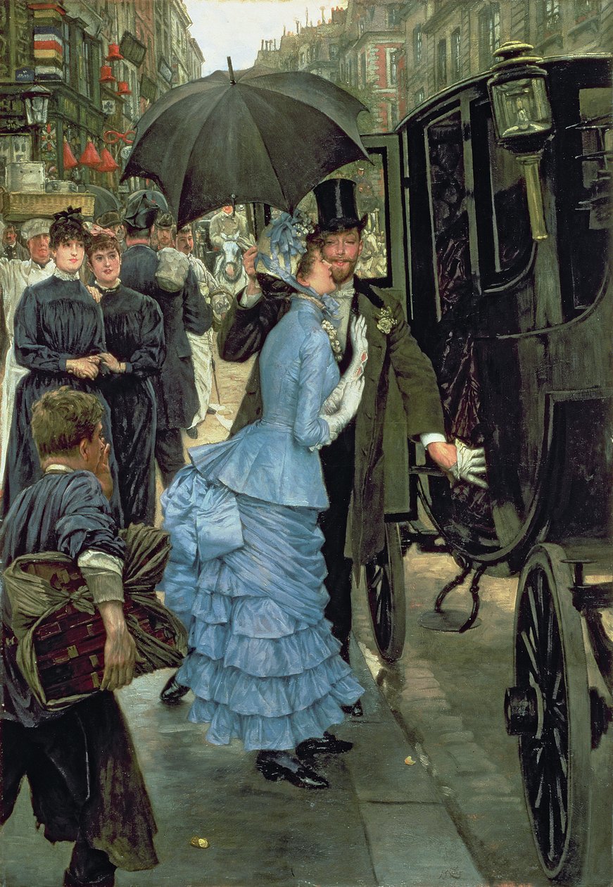 The Bridesmaid, ca 1883-85 (olja på duk) av James Jacques Joseph Tissot
