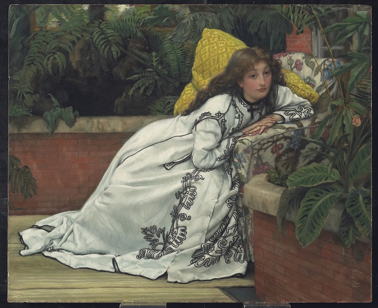 Konvalescenten, 1872 av James Jacques Joseph Tissot