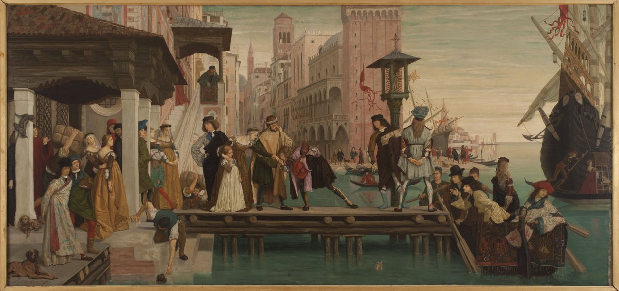 Den förlorade sonens avresa av James Jacques Joseph Tissot
