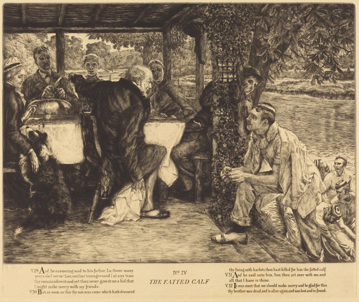 Den gödda kalven av James Jacques Joseph Tissot