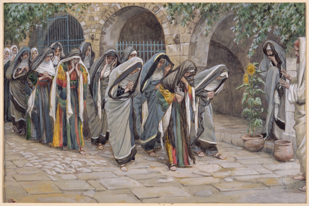 The Holy Women, illustration till The Life of Christ, c.1886-94 (wc & gouache på kartong) av James Jacques Joseph Tissot