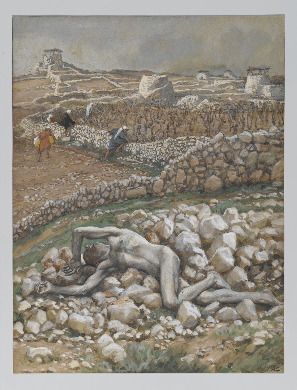 The Son of the Vineyard, illustration från 