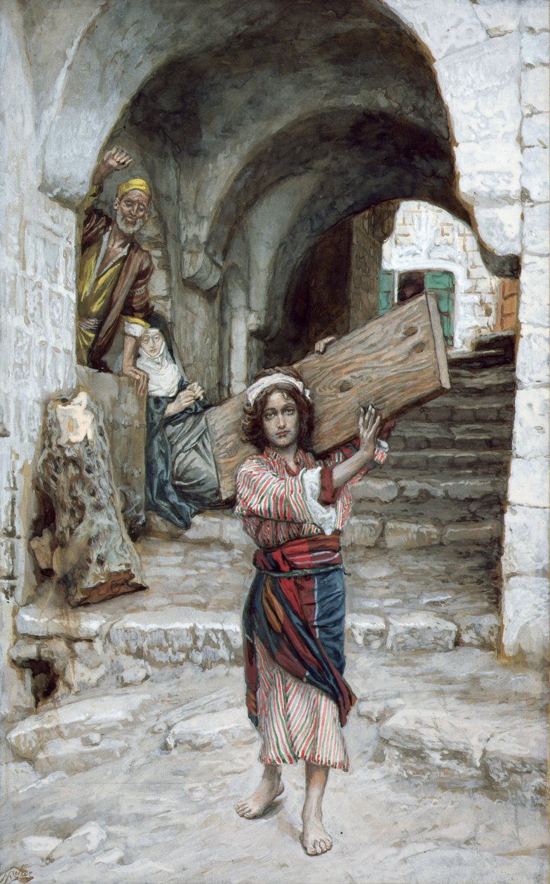 The Youth of Jesu, illustration till The Life of Christ, c.1886-94 (wc och gouache på kartong) av James Jacques Joseph Tissot