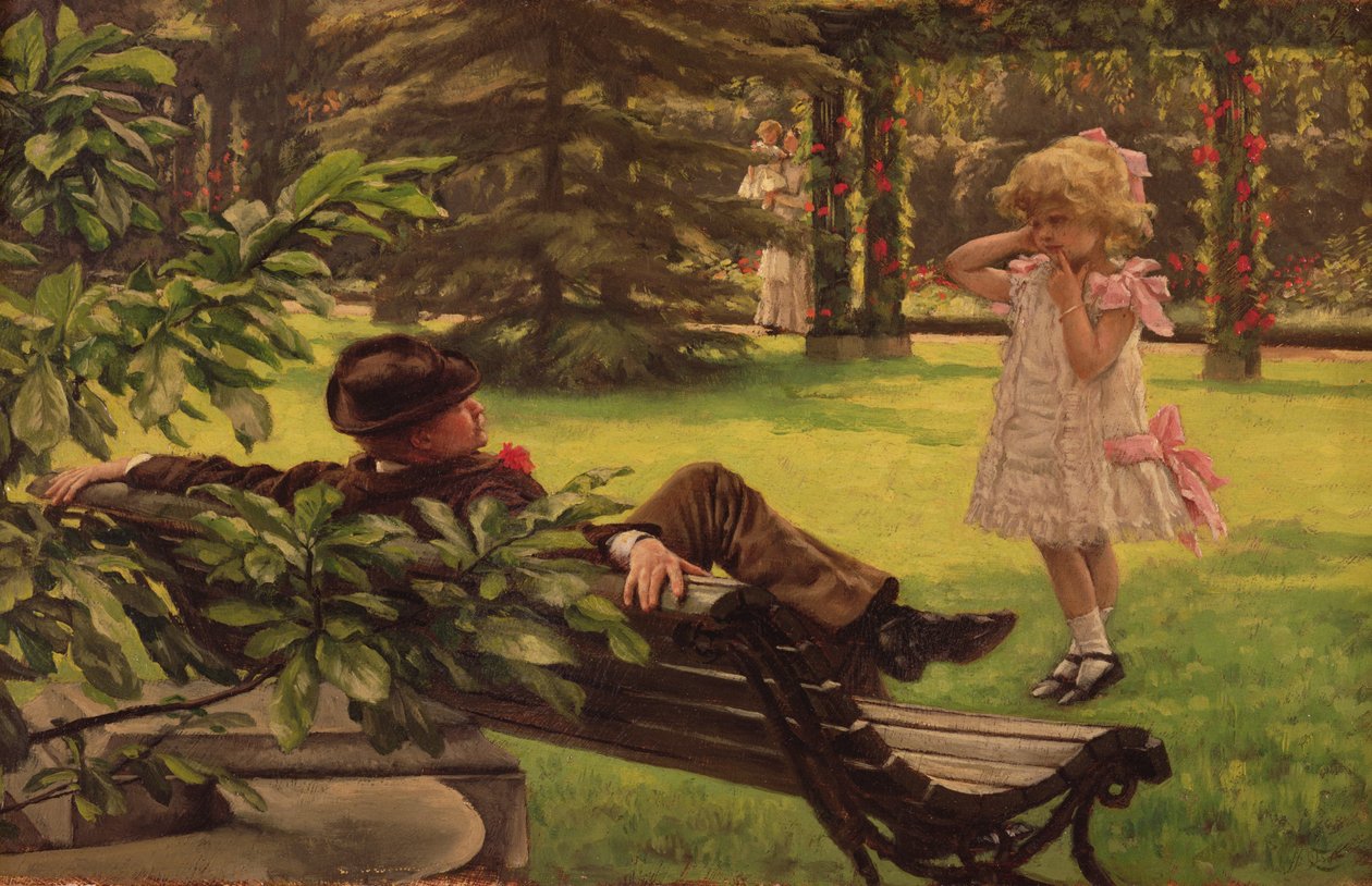 Farbror Fred, ca 1879 (panel) av James Jacques Joseph Tissot