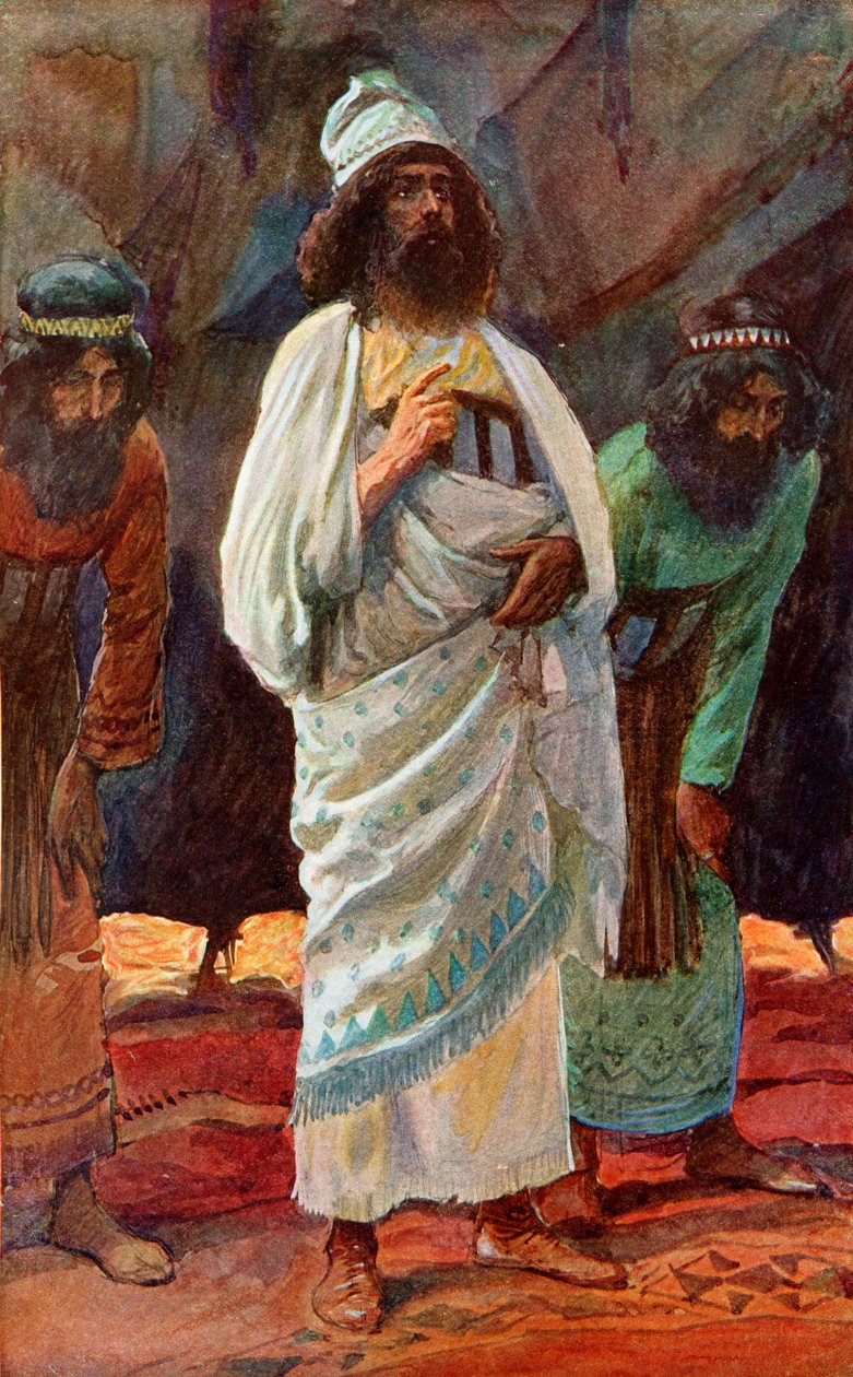 Chiefs of the Army av J James Tissot - Bibeln av James Jacques Joseph after Tissot