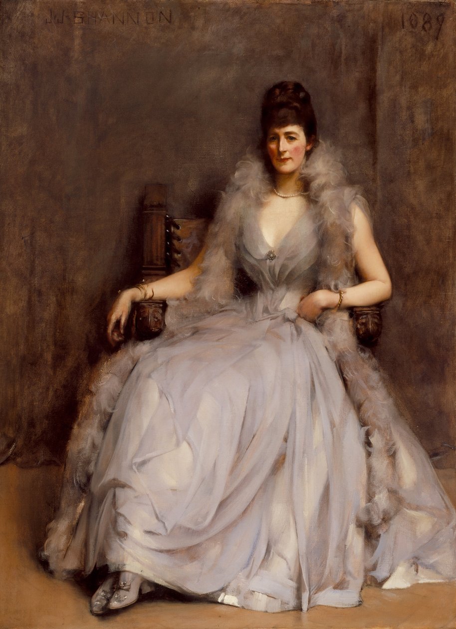 Porträtt av Cecilia Tower, 1889 av James Jebusa Shannon