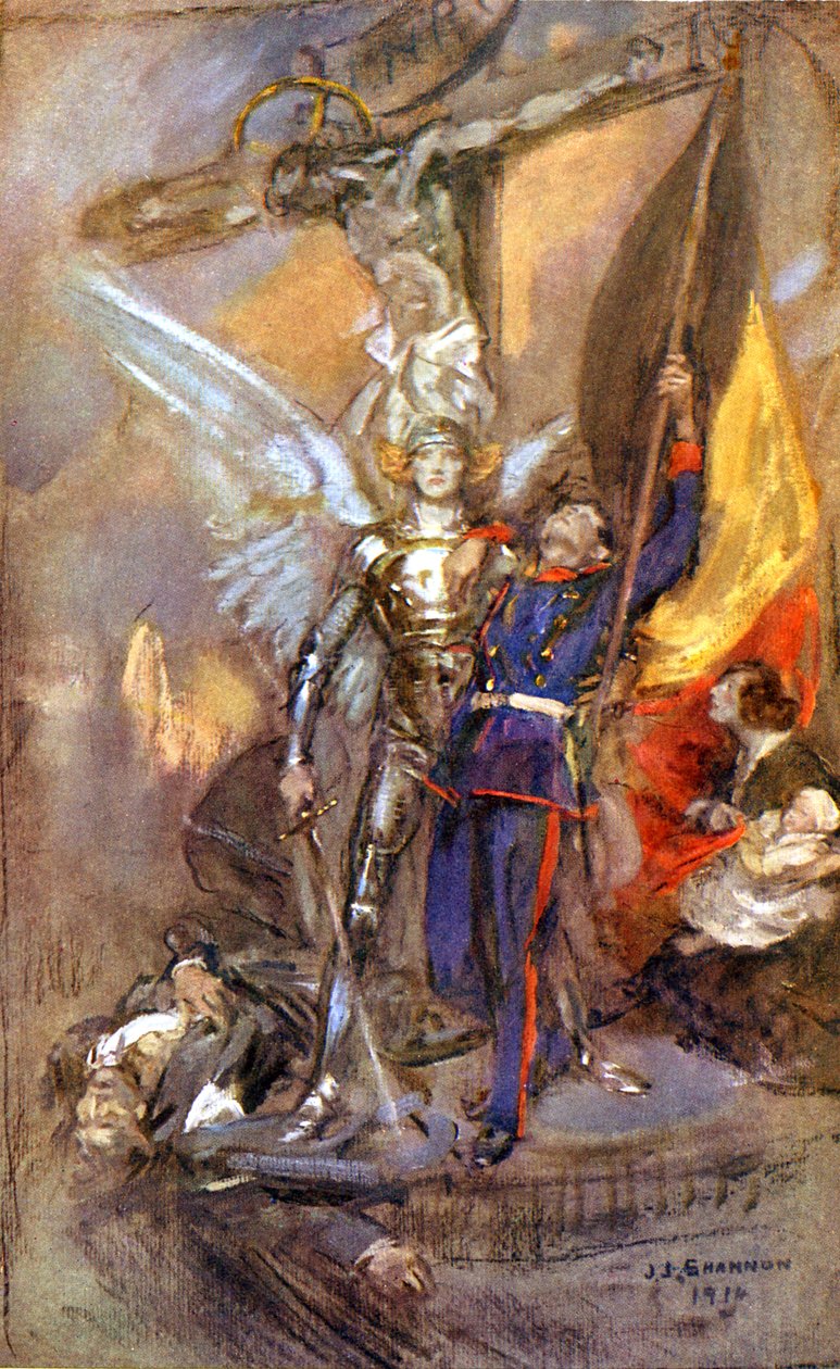 St Michael av Belgien av J.J. Shannon av James Jebusa Shannon