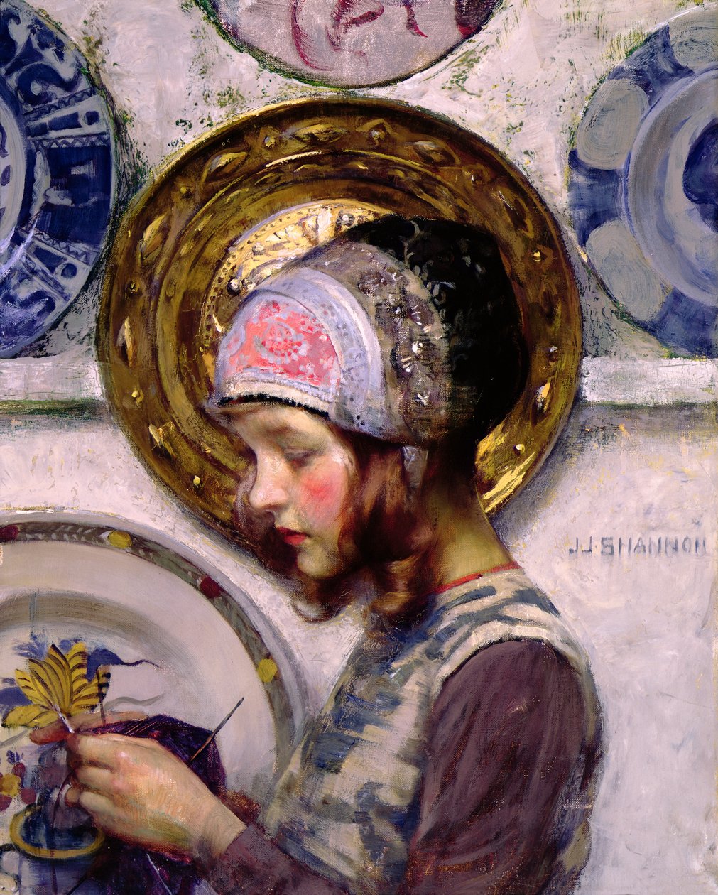 Den lila strumpan av James Jebusa Shannon
