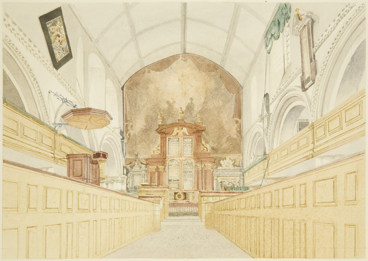 Interiör av St James