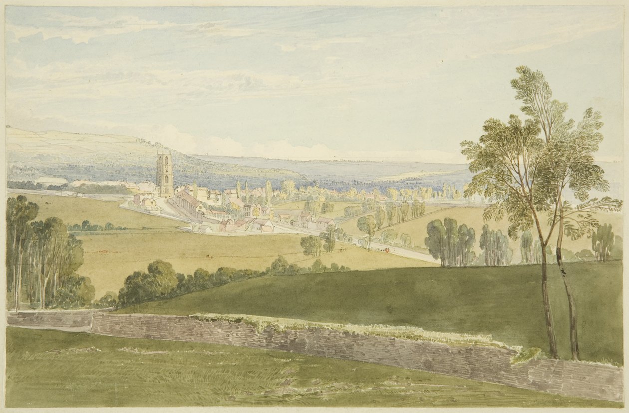 Keynsham från Durley Hill av James Johnson