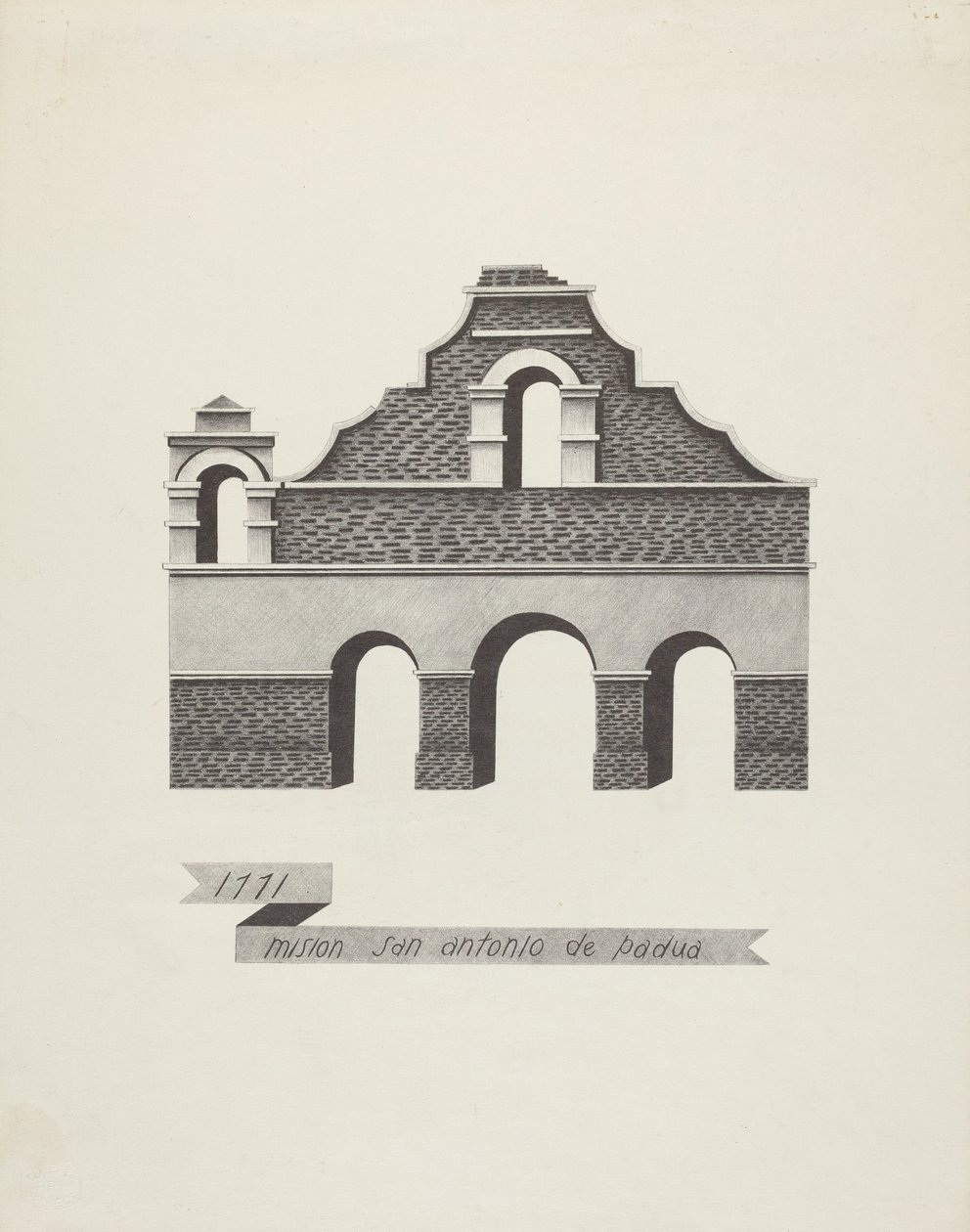 Mission St. Antonius av Padua av James Jones