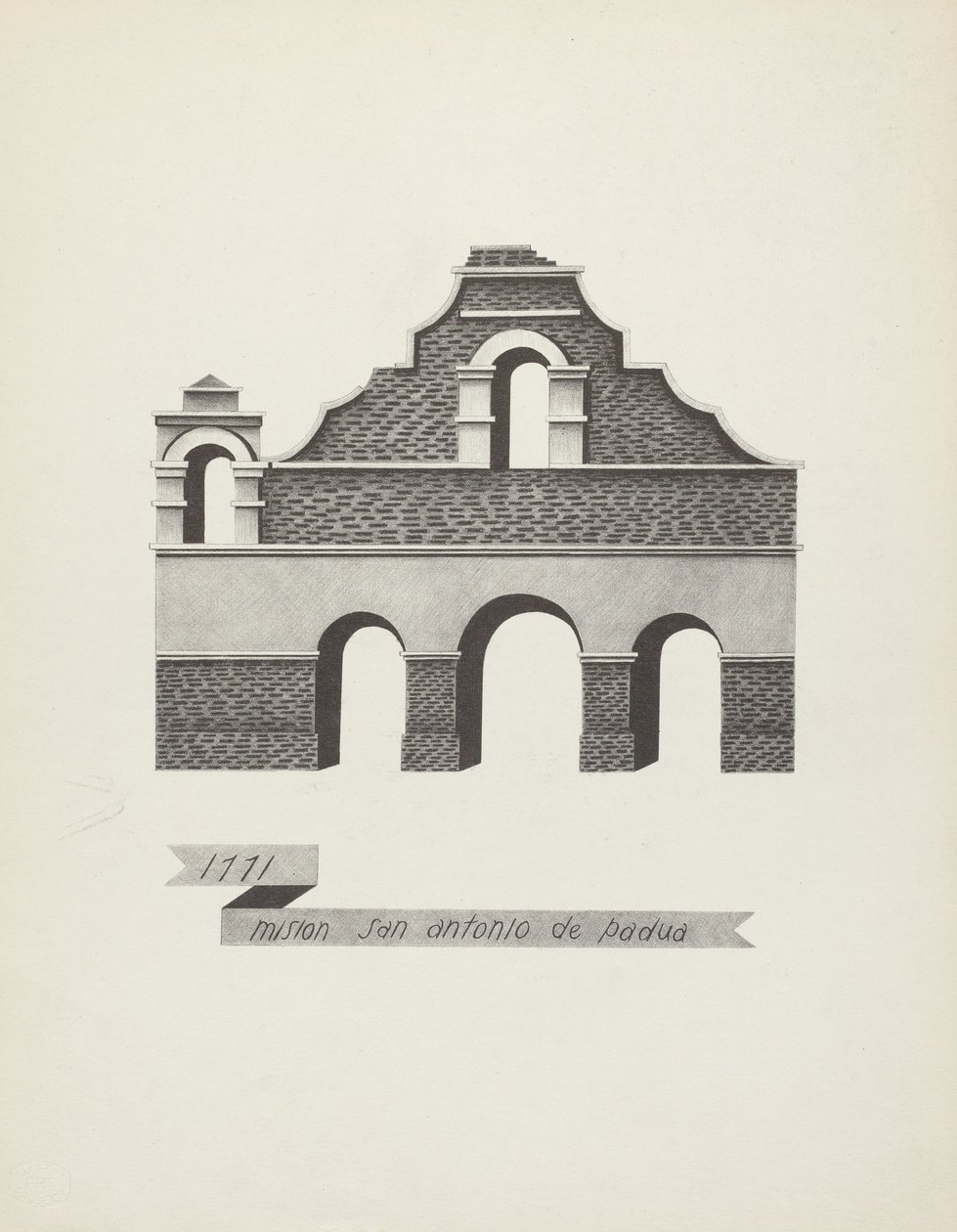 Mission St. Antonius av Padua av James Jones
