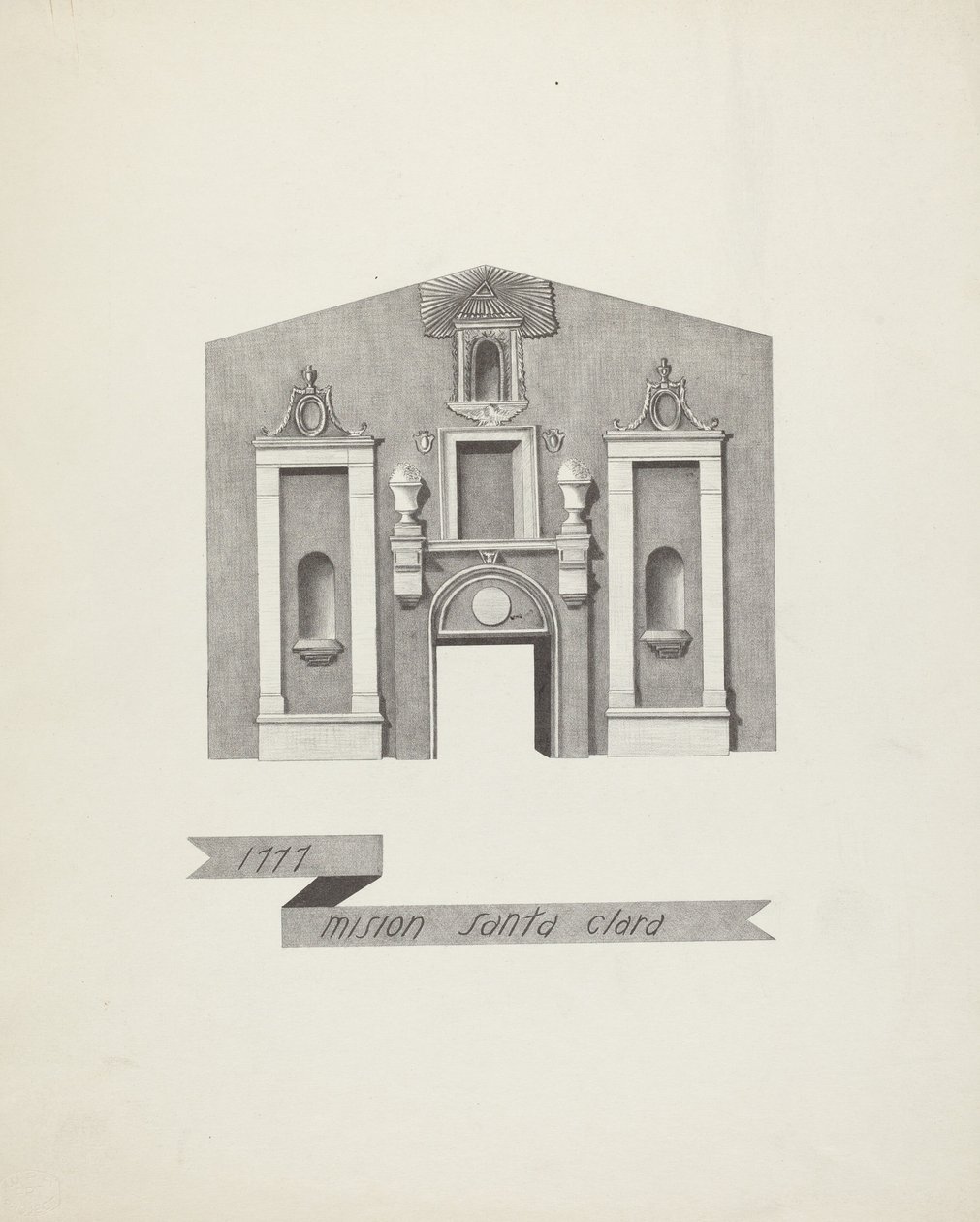 Santa Clara Mission av James Jones