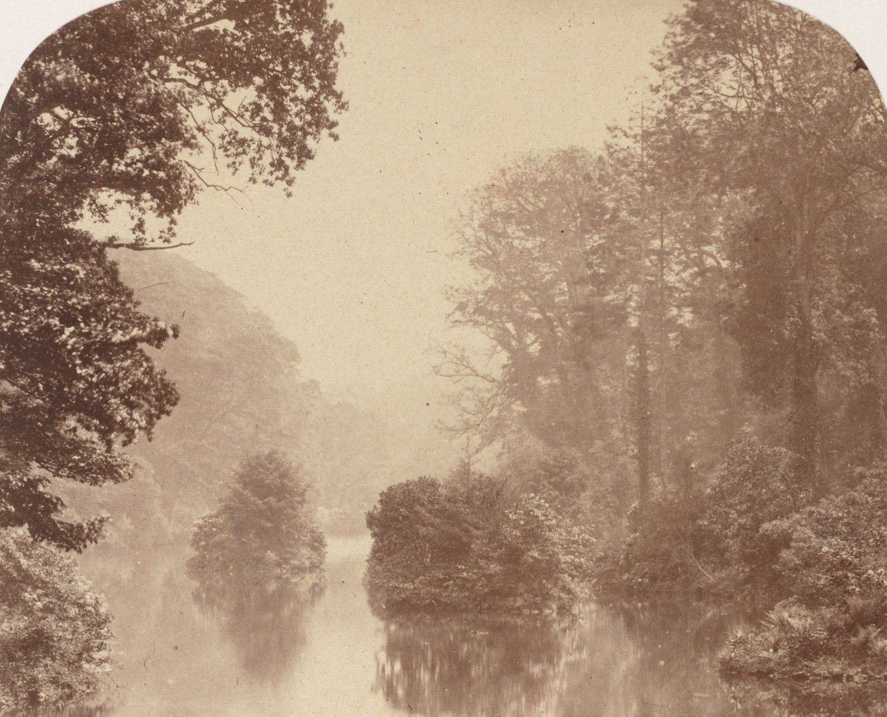 Afton, 1855. av James Knight