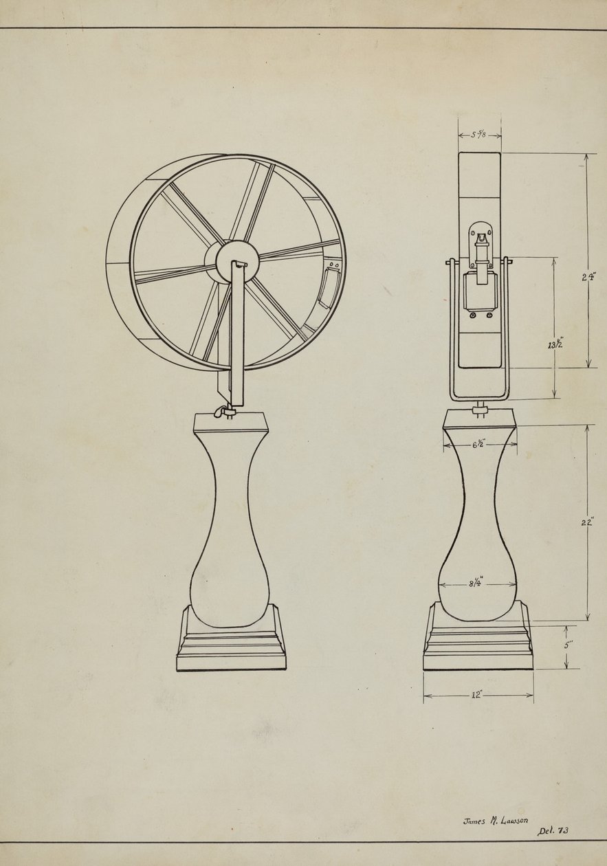 Lotterihjul av James M. Lawson