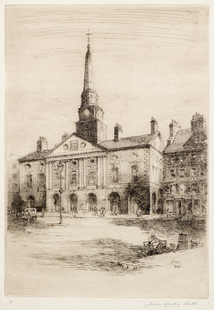 The Old Town House, Dundee av James Mackie Smith