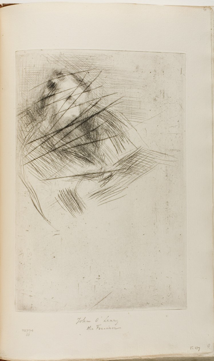 En man som läser av James Abbott McNeill Whistler