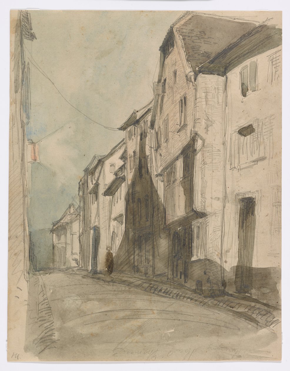 En gata vid Saverne av James Abbott McNeill Whistler
