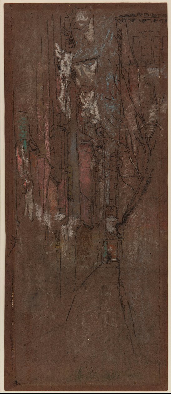 En gata i Venedig av James Abbott McNeill Whistler