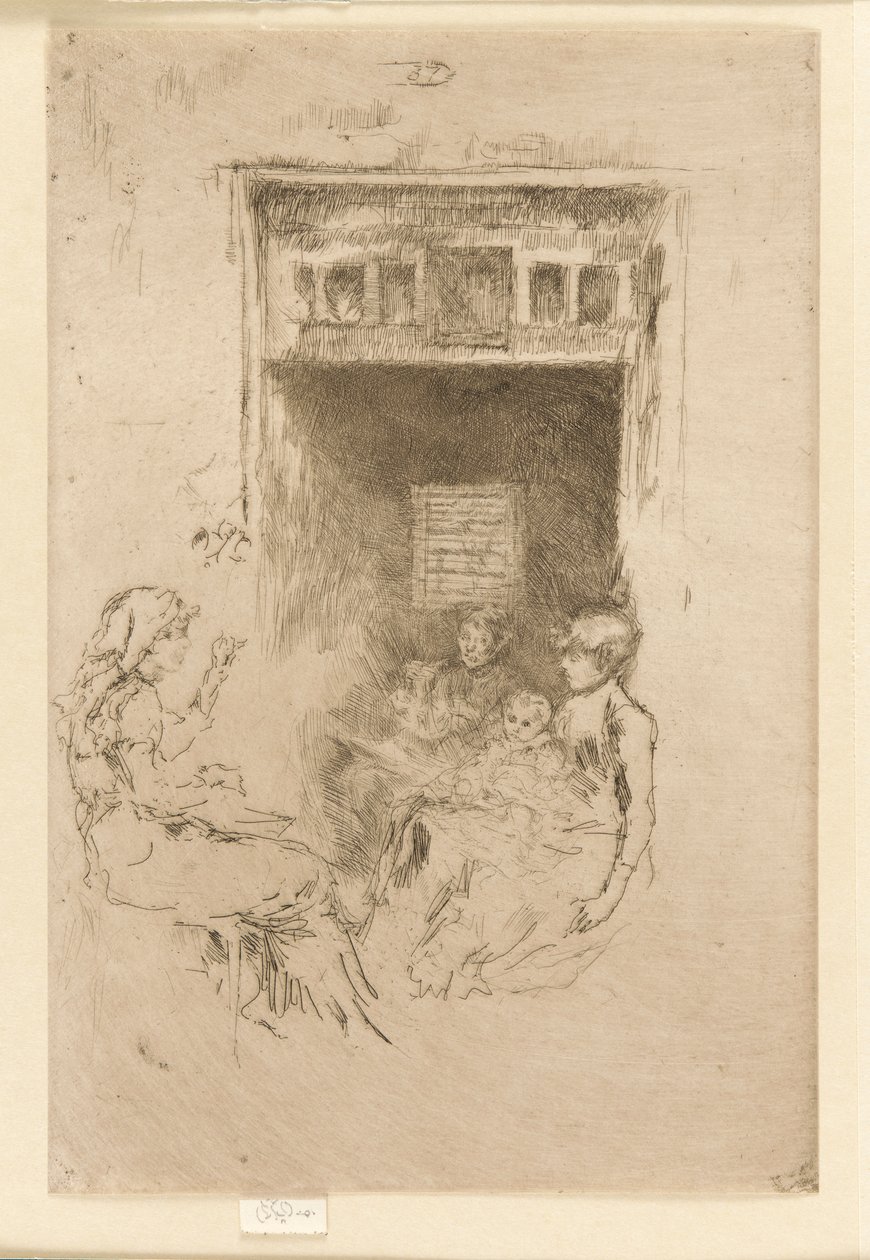 Bead Stringers av James Abbott McNeill Whistler