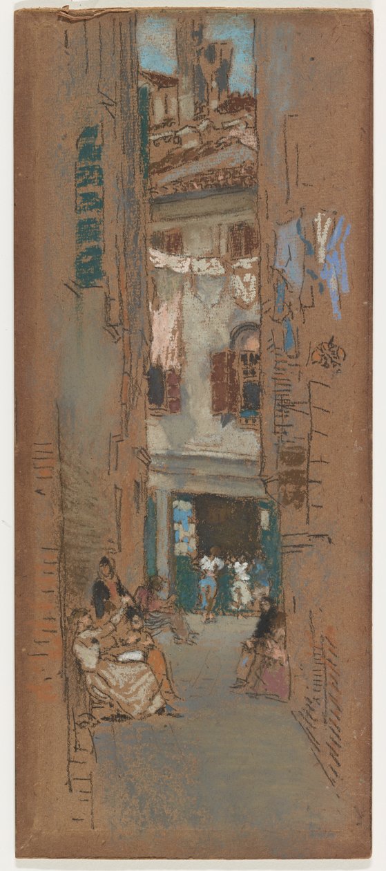 Bead Stringers av James Abbott McNeill Whistler