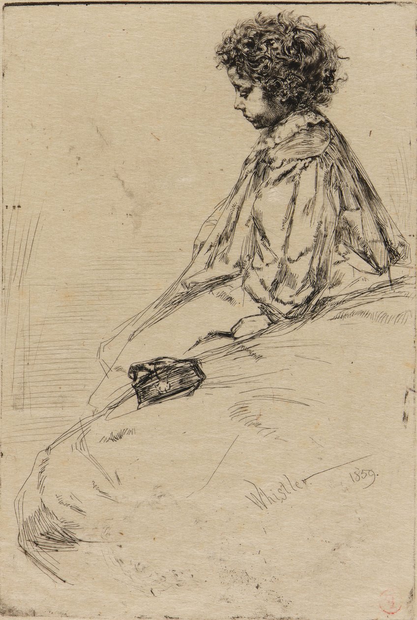 Bibi Lalouette av James Abbott McNeill Whistler
