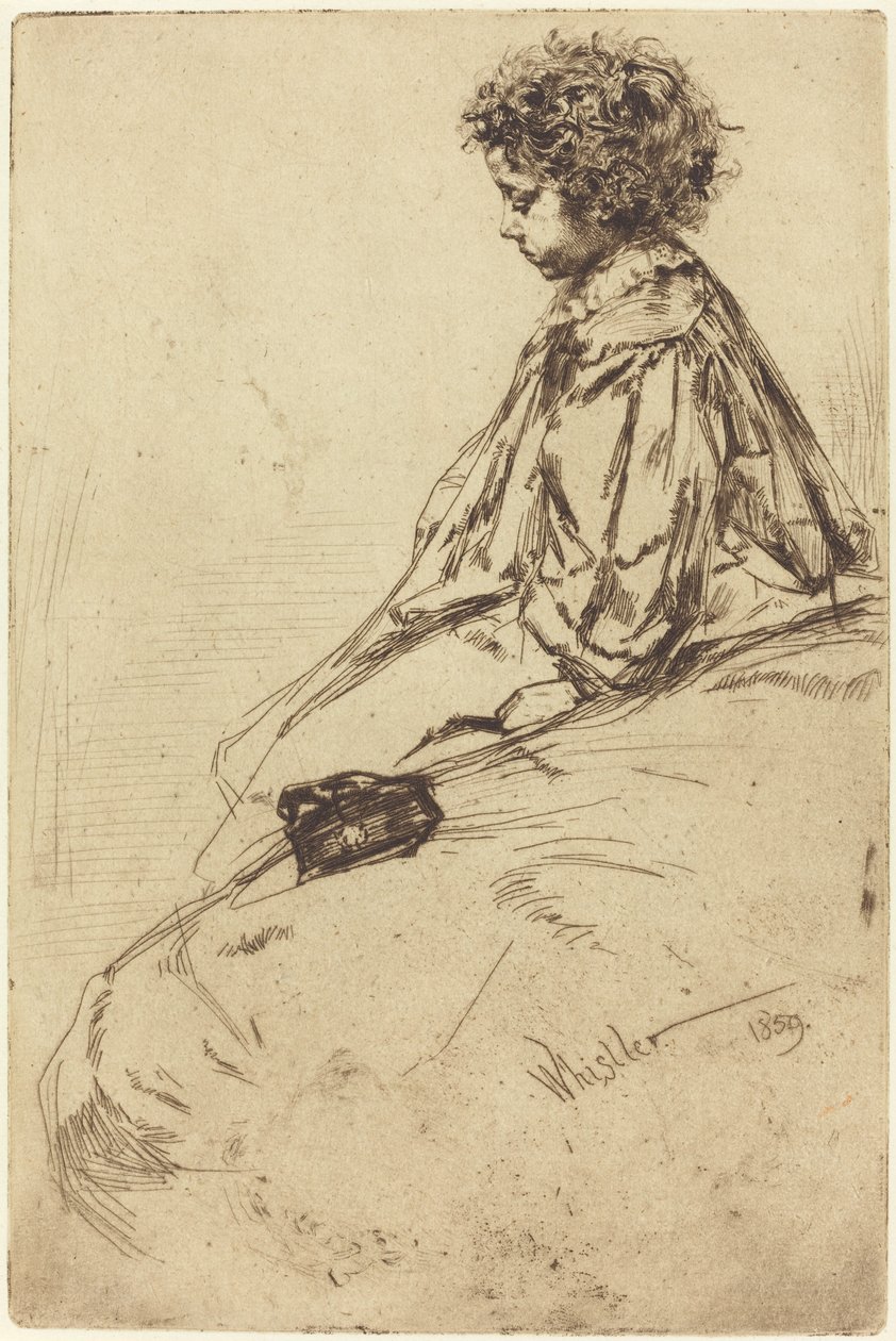Bibi Lalouette av James Abbott McNeill Whistler