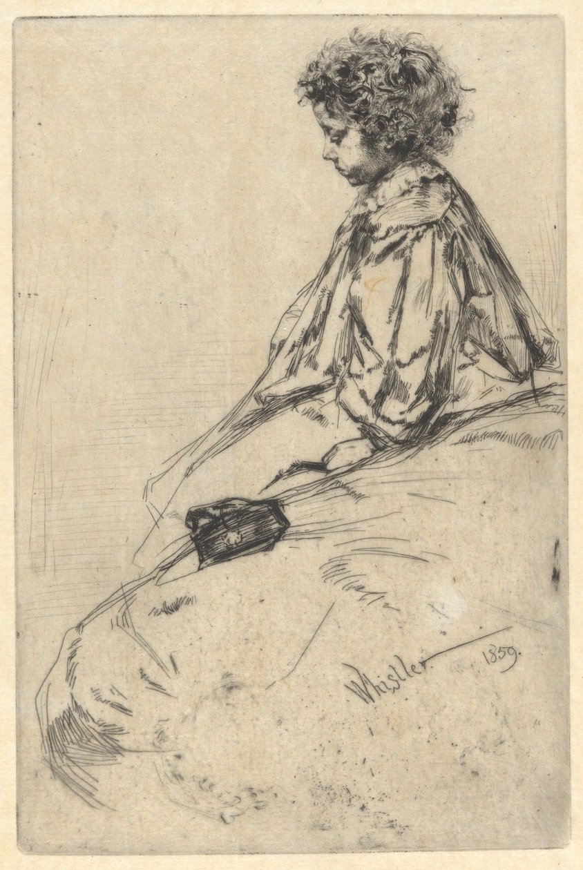 Bibi Lalouette av James McNeill Whistler