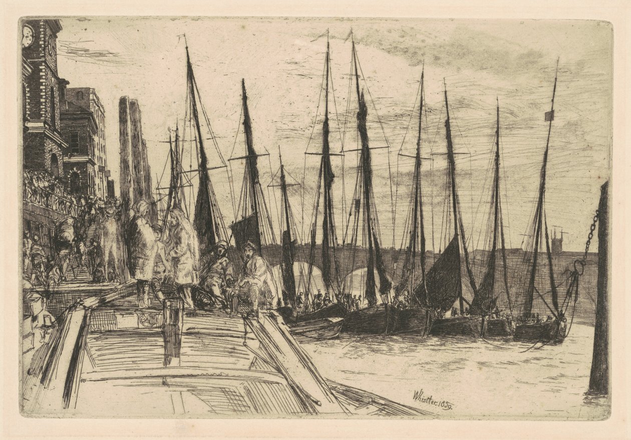 Billingsgate av James McNeill Whistler