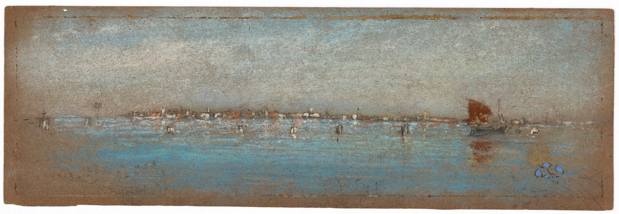 Blått och silver — öarna, Venedig av James Abbott McNeill Whistler