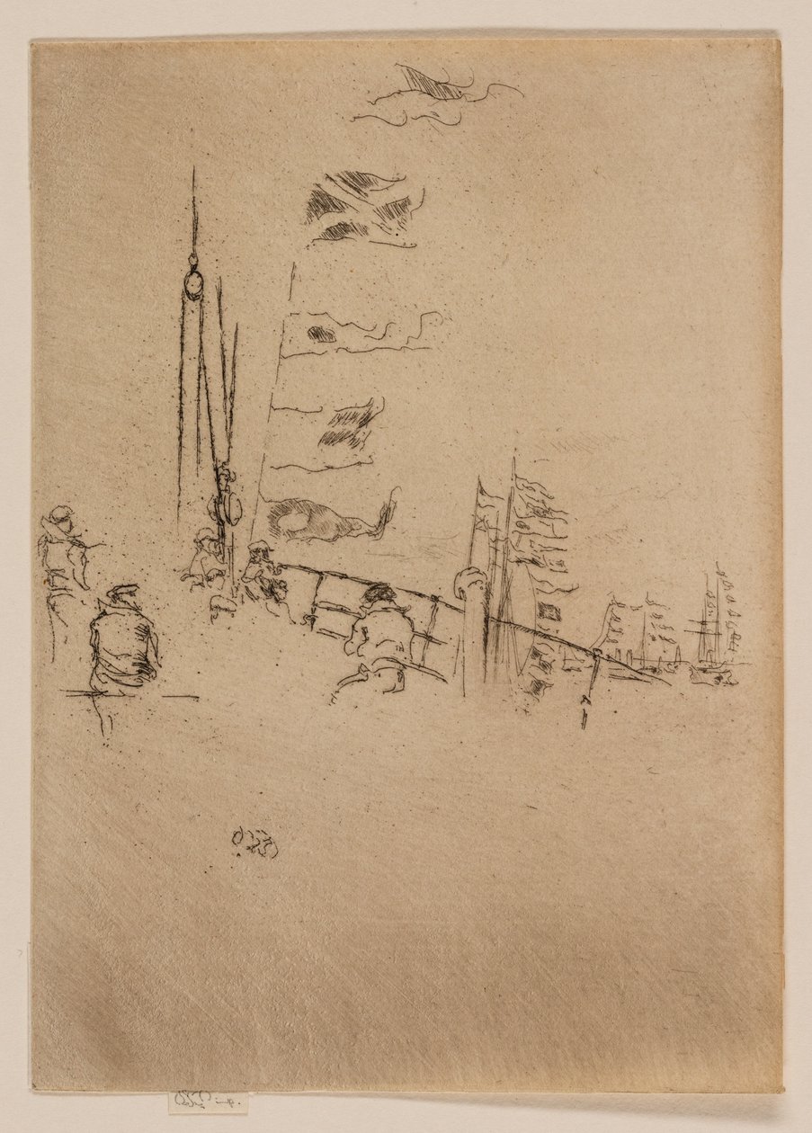 Flaggväv av James Abbott McNeill Whistler