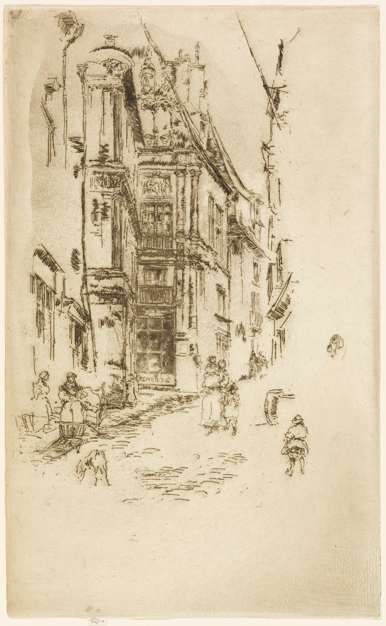Kansliet, Loches av James Abbott McNeill Whistler