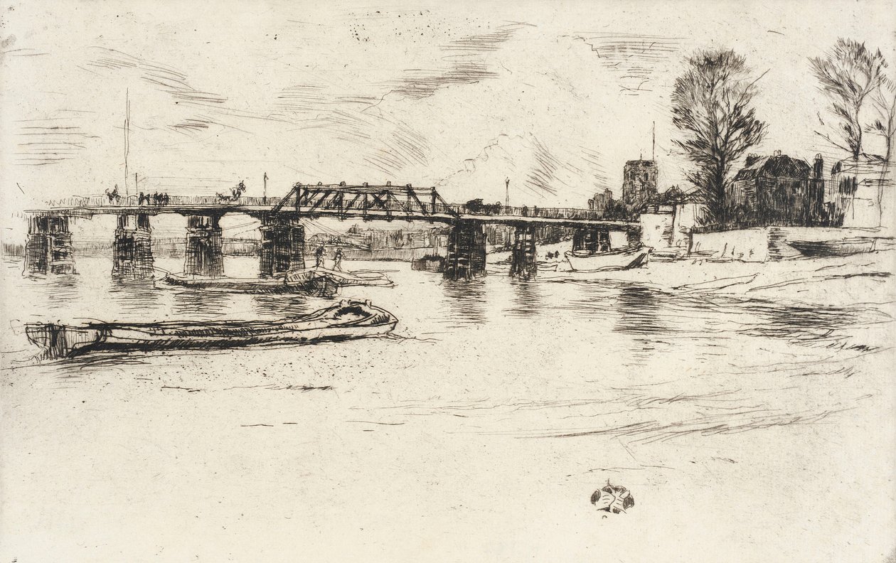 Chelsea av James McNeill Whistler