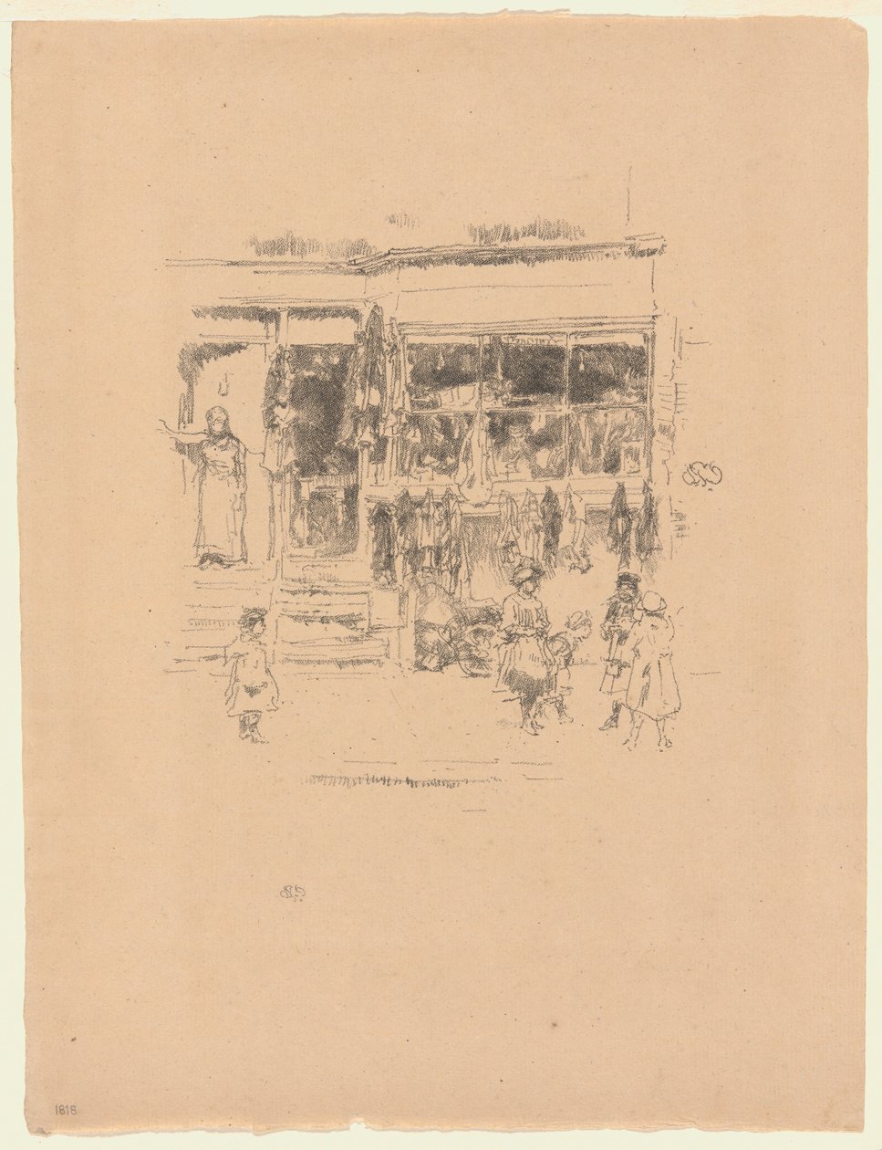 Chelsea Rags av James Abbott McNeill Whistler