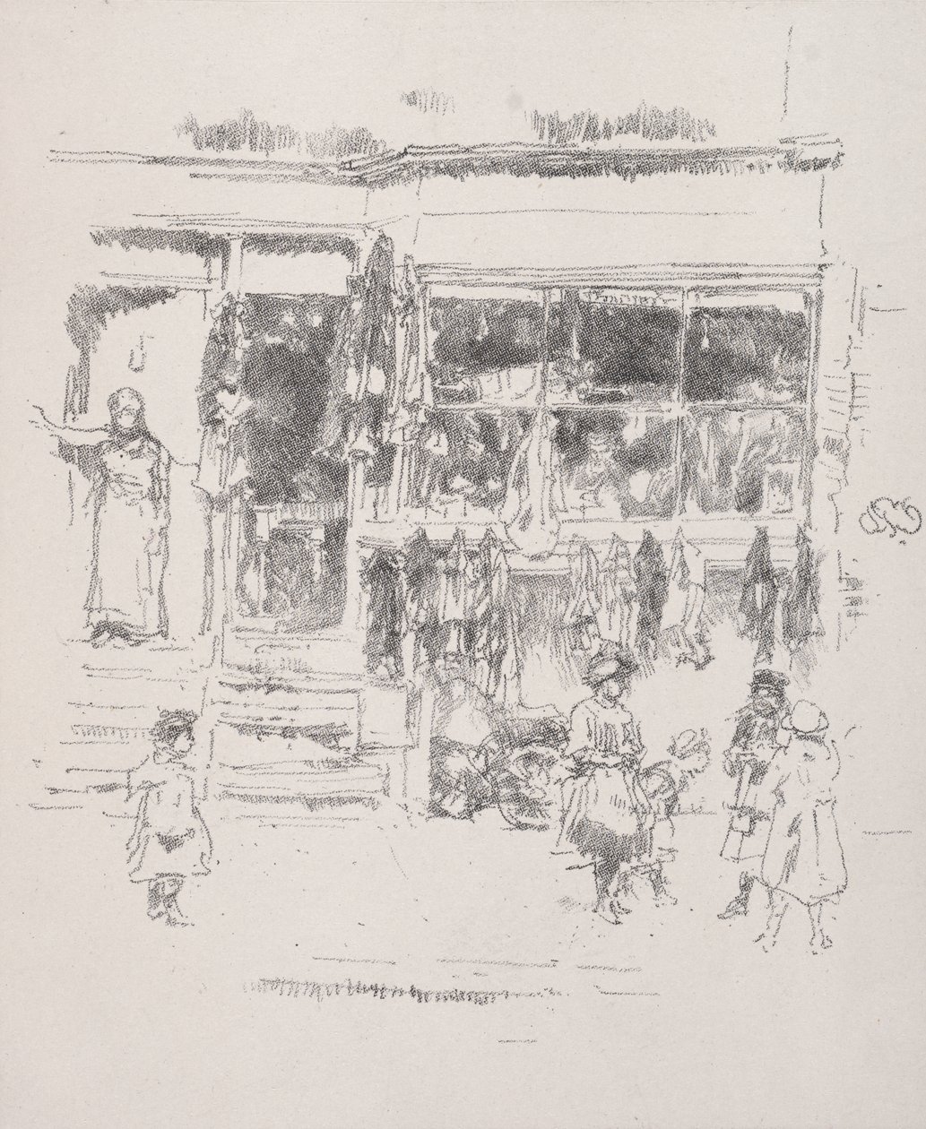 Chelsea-trasor av James McNeill Whistler