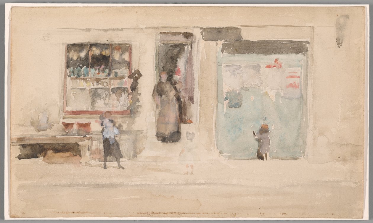 Chelsea butik av James McNeill Whistler