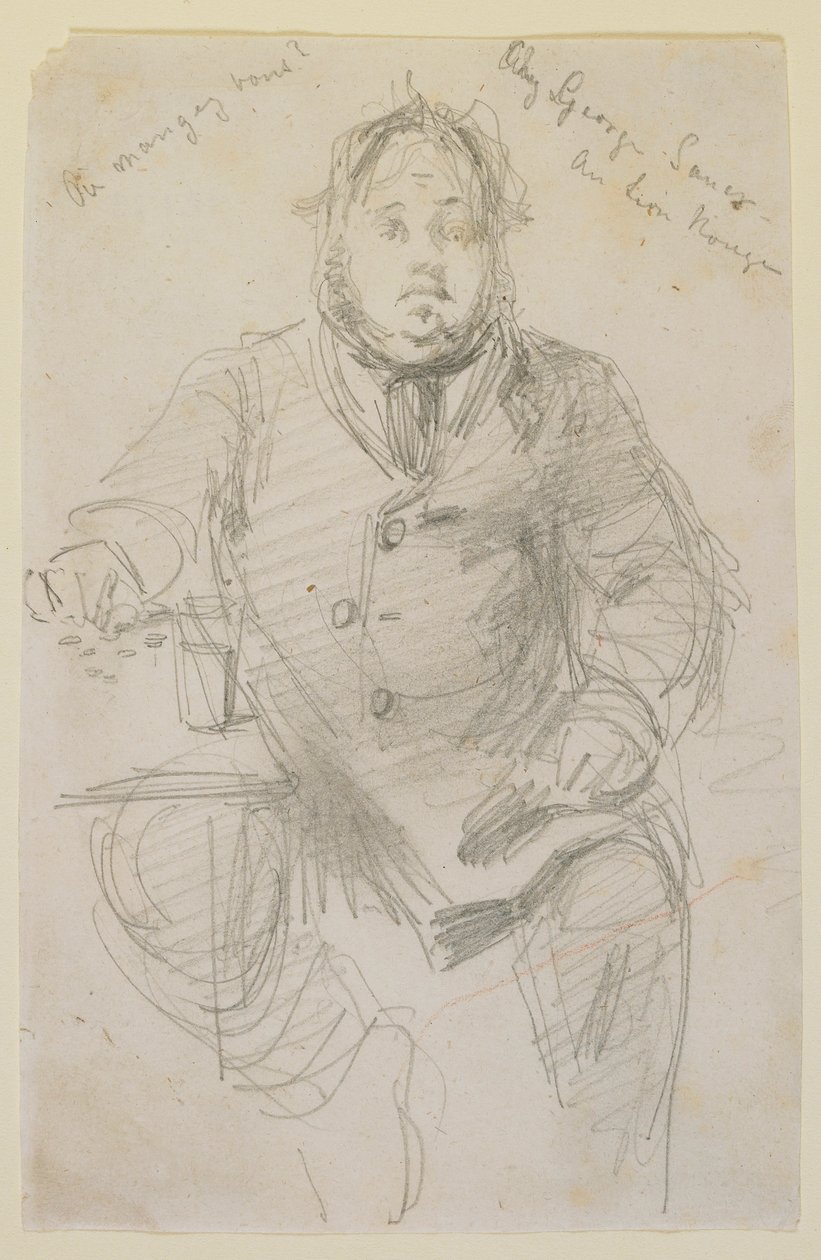 Chez George Sauer på Lion Rouge av James Abbott McNeill Whistler