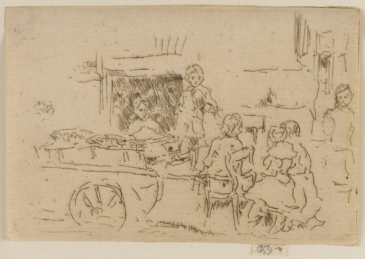 Barns fruktkärra av James Abbott McNeill Whistler