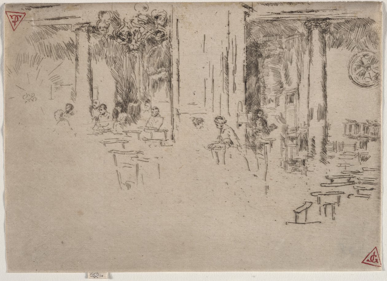 Kyrkan, Bryssel av James McNeill Whistler