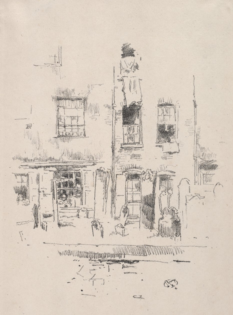 Kyrkogården av James McNeill Whistler