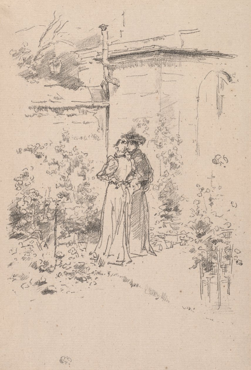 Självförtroende i trädgården av James McNeill Whistler