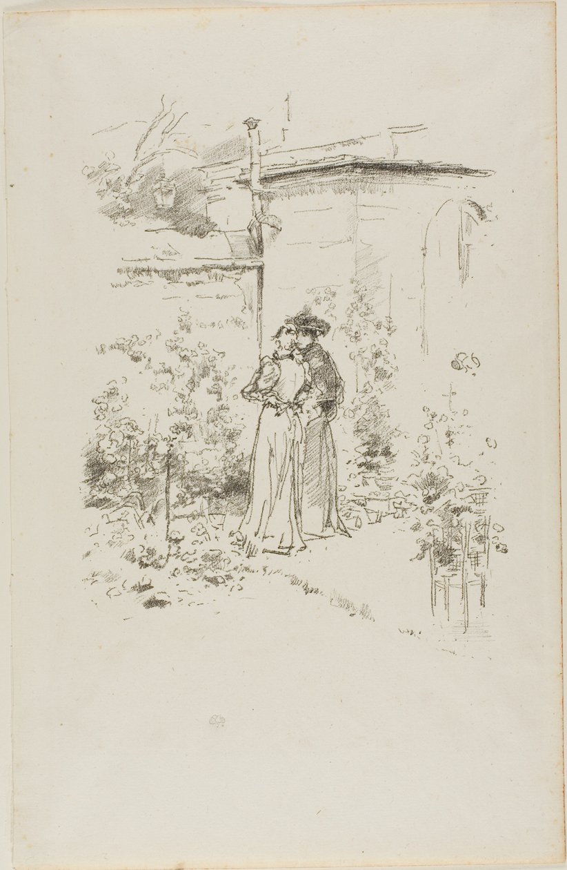 Förtroende i trädgården av James Abbott McNeill Whistler