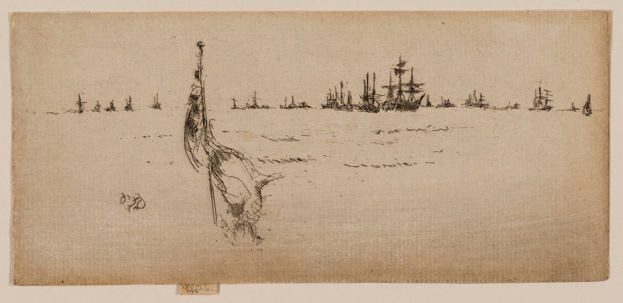 Dykning av flaggan av James McNeill Whistler