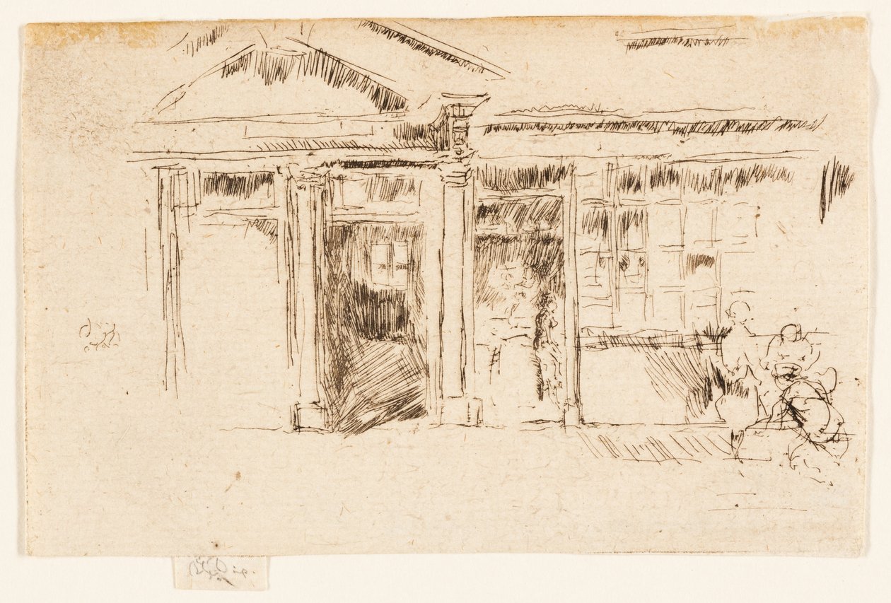 Dubbel dörröppning, smörgås av James Abbott McNeill Whistler