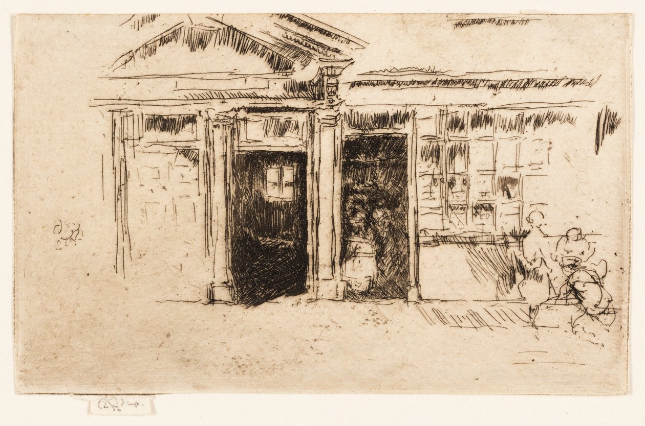 Dubbel dörröppning, smörgås av James Abbott McNeill Whistler