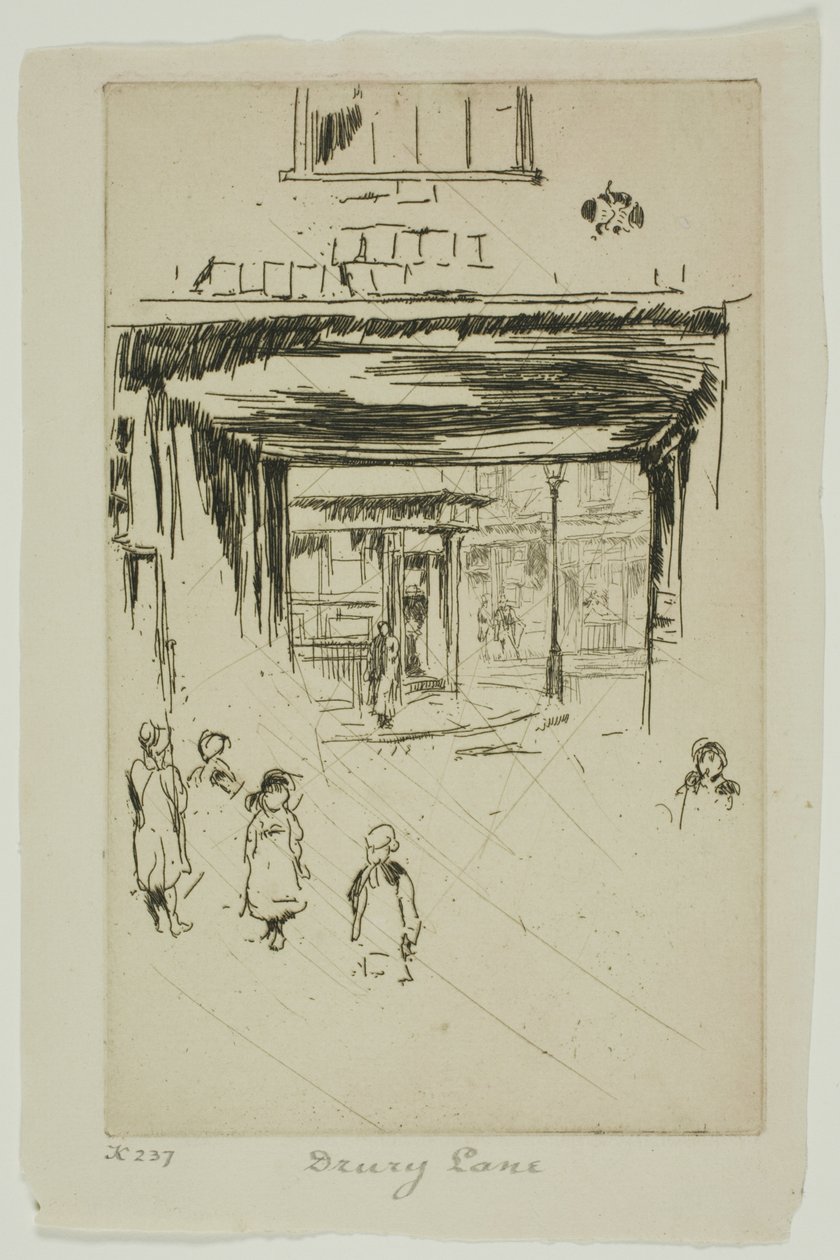Drury Lane av James McNeill Whistler